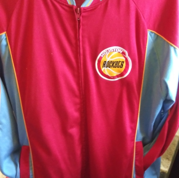 Rockets Vintage Mithchell & Ness Track Jacket - Picture 1 of 6
